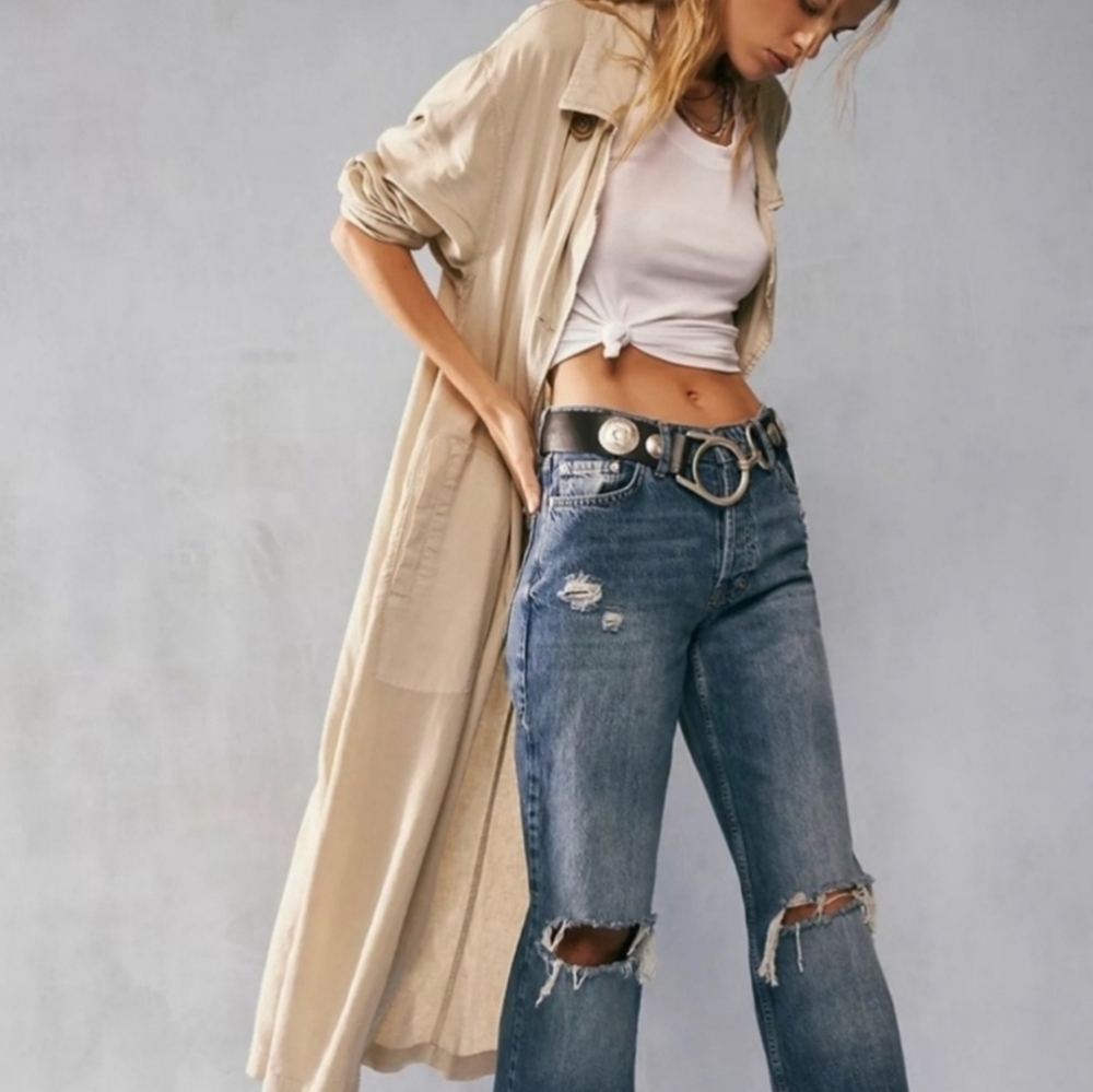 Free People | Sweet Melody Trench Coat - Picture 5 of 12